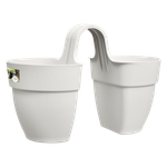 vibia campana flower twin 21cm seidenweiß